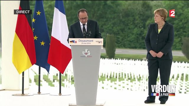 Hollande à Verdun