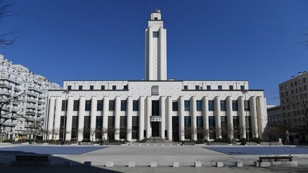 Le TNP Villeurbanne (Rhône), lieu de création théâtrale depuis 1972 (PHOTOPQR/LE PROGRES/MAXPPP)