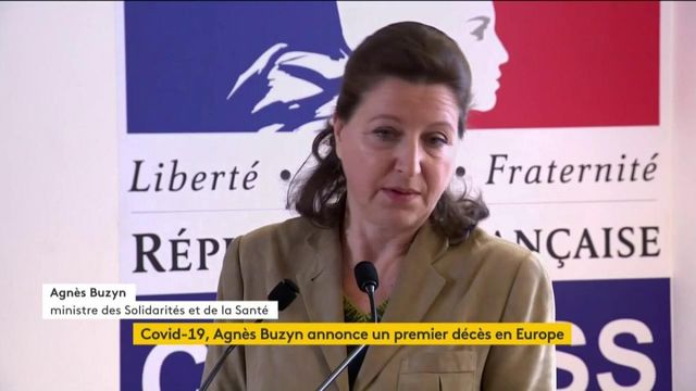 Agnès Buzyn annonce la mort d'un patient atteint du coronavirus Covid-19