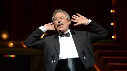 L'acteur britannique Terry Jones lors d'une soirée "Monty Python Live", le 1 juillet 2014 à Londres, en Angleterre.&nbsp; (DAVE J HOGAN / GETTY IMAGES EUROPE)