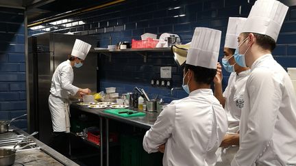 Marceau Fronteau en train de passer le concours de Meilleur Apprenti de France. Le jeune homme a obtenu le titre durant le confinement. (MEILLEUR APPRENTI DE FRANCE)