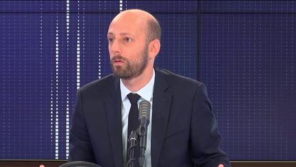 Stanislas Guerini,&nbsp;délégué général de La République en marche était l'invité du "8h30 franceinfo", mercredi 24 juin 2020. (FRANCEINFO / RADIOFRANCE)