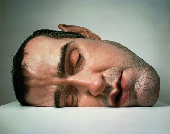 Un autoportrait de l'artiste, "Mask II", 2001. Mat&eacute;riaux divers. Anthony d&rsquo;Offay, Londres. (RON MUECK / PHOTO COURTESY ANTHONY D’OFFAY, LONDRES)