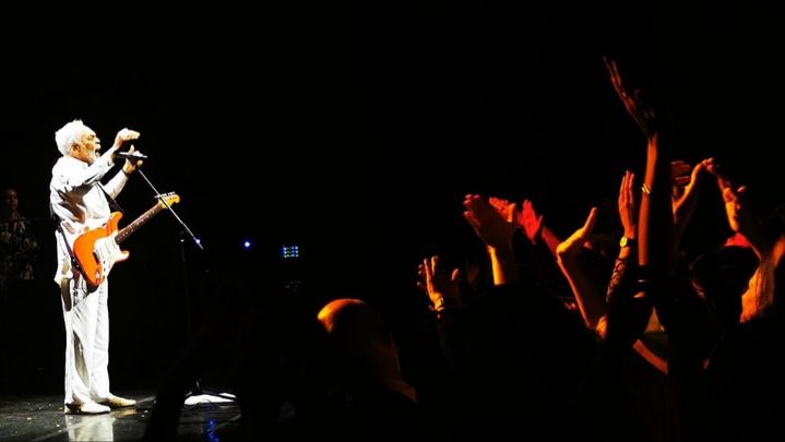 Standing ovation pour Gilberto Gil au Colisée de Roubaix, le 15 octobre 2021, dans le cadre du Tourcoing Jazz Festival (Jerek Bink)