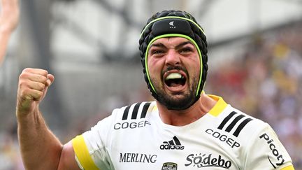 Grégory Alldritt, rugbyman au Stade Rochelais. (PASCAL GUYOT / AFP)