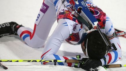 Martin Fourcade très fatigué  (KAY NIETFELD / DPA)