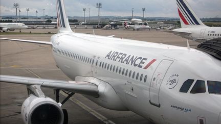 Un avion Air France à Orly, le 11 juin 2016. (IRINA KALASHNIKOVA / SPUTNIK / AFP)