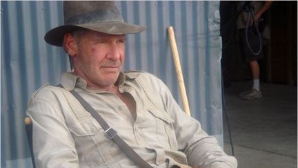 Harrison Ford dans le fim "Indiana Jones et le royaume du crâne de cristal".&nbsp; (PARAMOUNT PICTURES)