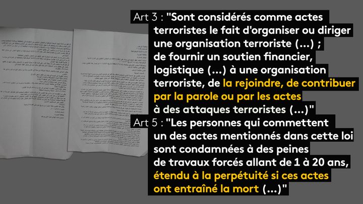 Loi anti-terroriste adoptée en 2014 au Kurdistan syrien. (DR)