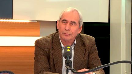 François Lucas est le président d’honneur de la Coordination rurale. (CAPTURE D'ÉCRAN / RADIO FRANCE)