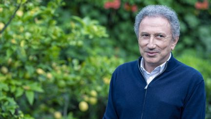 Michel Drucker à Marseille (Bouches-du-Rhône), le 16 juin 2018.&nbsp; (PATRICK FOUQUE / AFP)