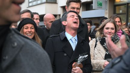 Manuel Valls à Strasbourg, le 22 décembre 2016 (PATRICK HERTZOG / AFP)