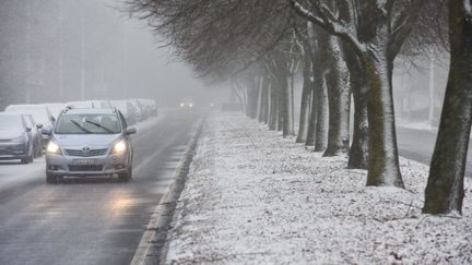 Cinq départements de l'Est de la France ont été placés en vigilance orange à la neige et au verglas pour la nuit du 25 au 26 janvier 2019. (Photo d'illustration) (MAXPPP)