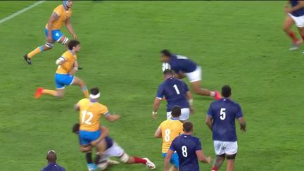 Coupe du monde de rugby 2023 : victoire poussive des Bleus contre l'Uruguay (Franceinfo)