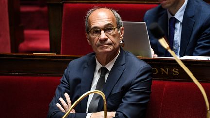 Eric Woerth,&nbsp;député LR de l’Oise et président de la Commission des finances. (ANNE-CHRISTINE POUJOULAT / AFP)