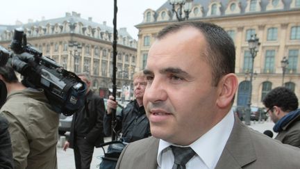 Jean-François Forget, secrétaire général du syndicat pénitentiaire Ufap-Unsa, en 2009 (JACQUES DEMARTHON / AFP)