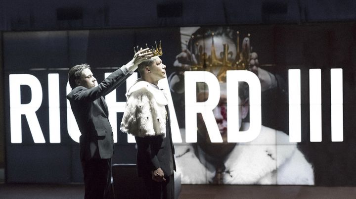 Hans Kesting, narcissique et sanguinaire Richard III
 (Jan Versweyeld)