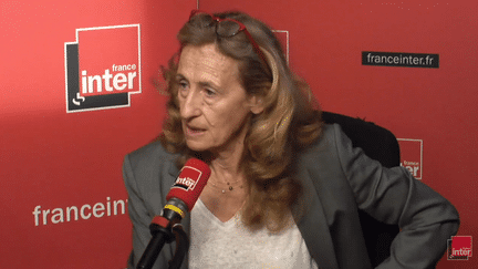 La ministre de la Justice Nicole Belloubet, le 13 juin 2018. (RADIO FRANCE / FRANCE INTER)