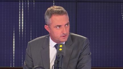 Stéphane Ravier, sénateur Rassemblement national des Bouches-du-Rhône et président du groupe RN au conseil municipal de Marseille, sur franceinfo. (FRANCEINFO / RADIOFRANCE)