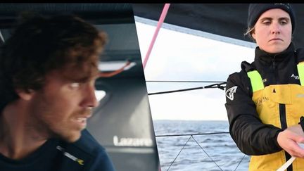 Vendée Globe : Clarisse et Tanguy, en couple sur terre mais concurrents sur l'eau