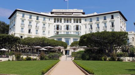 Le Grand H&ocirc;tel de Saint-Jean-Cap-Ferrat (Alpes-Maritimes), le 6 mai 2011. (VALERY HACHE / AFP)