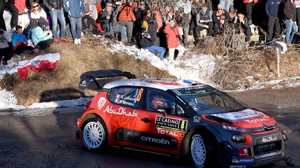 Le retour au premier plan de Citroën, l'un des temps forts de la saison WRC 2017. (JEAN-PIERRE CLATOT / AFP)