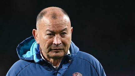 Eddie Jones lors d'un match de tournée d'automne entre l'Angleterre et l'Afrique du Sud, le 26 novembre 2022 à Twickenham. (MAXPPP)