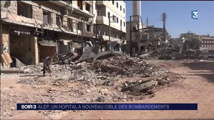 Syrie : hôpital à nouveau bobardé