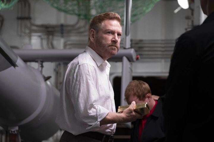 Kenneth Branagh&nbsp;dans "Tenet" de Christopher Nolan. (Copyright 2020 Warner Bros. Entertainment, Inc. All Rights Reserved. / Melinda Sue Gordon)