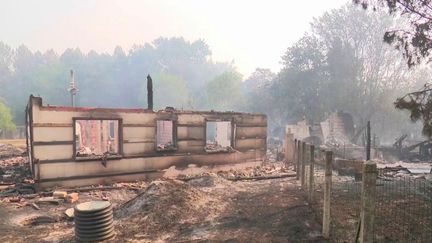 Incendies en Gironde :&nbsp;le déchirement des 10 000 personnes évacuées (France 3)