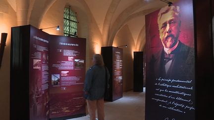 L’exposition "Gustave Eiffel : savoir fer et maîtrise de l’air" au Cellier de Clairvaux à Dijon, jusqu’au 15 octobre 2023. (T. Chammah, R. Augier, L. Clerc)