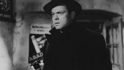 Orson Welles dans "Le troisi&egrave;me homme", un film de Carol Reed datant de 1949. (KOBAL / AFP)