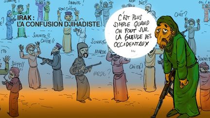 Le 9 juin 2014, à la faveur d'une offensive fulgurante, les djihadistes de l'Etat islamique en Irak et au Levant (EIIL) se sont emparés de larges territoires dans cinq provinces au nord et à l'ouest de Bagdad. Ces insurgés sunnites radicaux, qui marchent sur la capitale irakienne, ont proclamé leur intention de marcher non seulement sur Bagdad mais aussi sur les villes saintes chiites de Kerbala et de Najaf, plus au sud. La confusion règne entre les combattants qui se réclament de différentes tendances.

 (Franck Pucques)