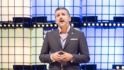 Alexandre Fonseca, alors directeur d'Altice Portugal, le 8 novembre 2018, à Lisbonne. (RITA FRANCA / NURPHOTO / AFP)