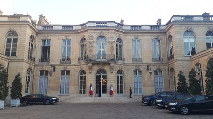 L'hôtel de Matignon à Paris, siège des services du Premier ministre (THIBAULT LEFÈVRE / FRANCE INTER / RADIO FRANCE)