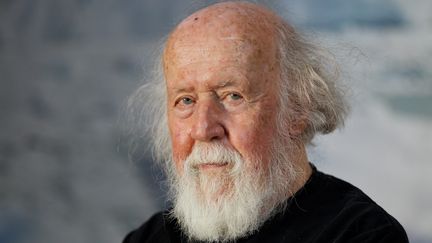 Hubert Reeves, astrophysicien, le 27 mai 2016 à Paris. (MATTHIEU ALEXANDRE / AFP)