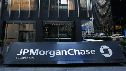 Le si&egrave;ge de JPMorgan, &agrave; New York, le 30 janvier 2008. (SHANNON STAPLETON / REUTERS)