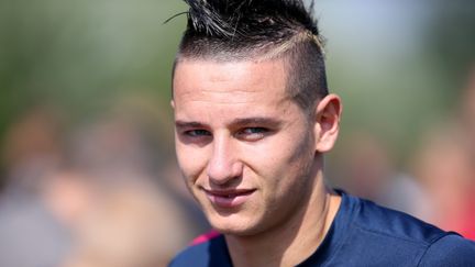 L'attaquant de l'OM Florian Thauvin (ici sous le maillot du LOSC), le 23 ao&ucirc;t 2013.&nbsp; (MAXPPP)