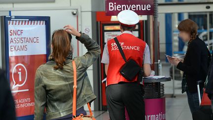 &nbsp; (Dans une gare SNCF © MAXPPP / Photo PQR / Ouest France)