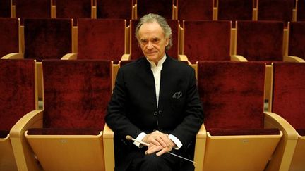 Jean-Claude Casadesus le 27 février 2013 à Lille, dans l'auditorium du Nouveau Siècle
 (Max Rosereau / MaxPPP)