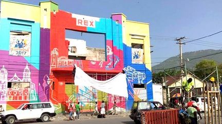 Le cinéma Rex à Port au Prince (Haïti), lieu du Festival Nouvelles Vues (2017)
 (Festival Nouvelles Vues, Haiti)