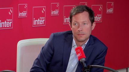 François-Xavier Bellamy, député européen Les Républicains, invité de France Inter. (FRANCE INTER / RADIO FRANCE)