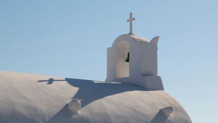 Eglise sur l'île de Santorin à en Grèce. Image d'illustration (ATHANASIOS GIOUMPASIS / GETTY IMAGES EUROPE)