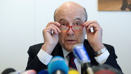 Le maire de Bordeaux et fondateur de l'UMP&nbsp;Alain Jupp&eacute;, le 22 novembre 2012 &agrave; Bordeaux (Gironde). (NICOLAS TUCAT / AFP)