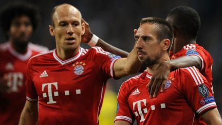 Les deux joueurs du Bayern, Arjen Robben et Franck Ribéry