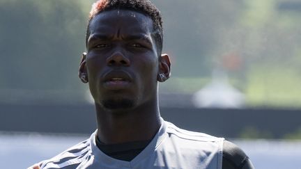 Le milieu de terrain international français, Paul Pogba. (ROBYN BECK / AFP)