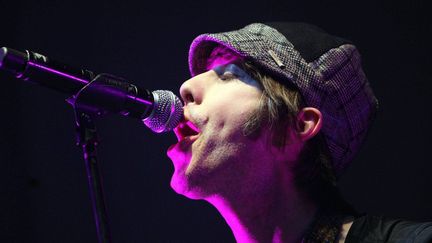 Nicolas Boisnard, chanteur d&#039;Archimède
 (PHOTOPQR/LE MAINE LIBRE)