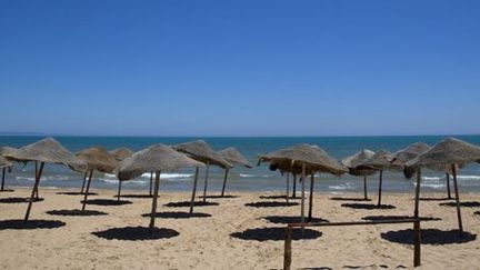 A Gammarth (nord-est de la Tunisie) le 2 juillet 2015, six jours après l'attentat de Sousse... (AFP - Kenzo Tribouillard)