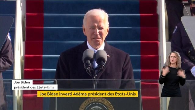 VIDEO. Investiture de Joe Biden : regardez le discours d'investiture du 46e président des Etats-Unis en intégralité