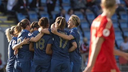 Les Bleues en imposent contre la Russie (JONATHAN NACKSTRAND / AFP)